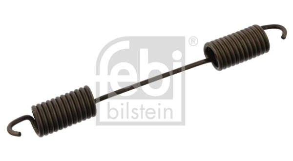 Spring, brake shoes